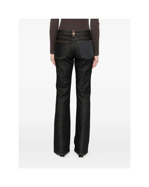 Fabiana Filippi Black Flared Jeans