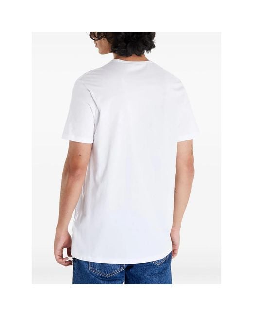 Boss White Crew Neck T-Shirt for men