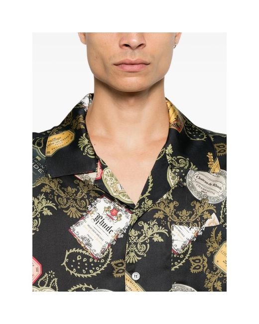 Rhude Green Shirts for men