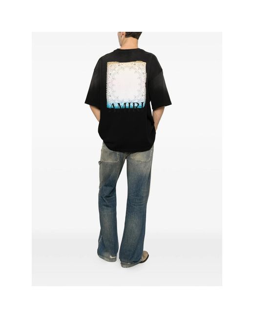 Amiri Black T-Shirts & Vests for men