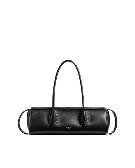 Khaite Black Donna Shoulder Bag