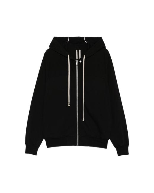 Rick Owens Black Windbreaker Jacket for men