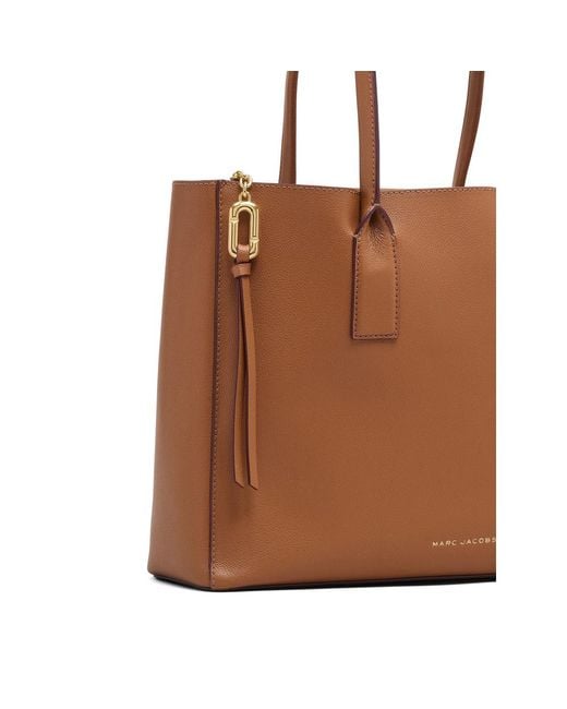 Marc Jacobs Brown The Pop J-Marc Tote Bag
