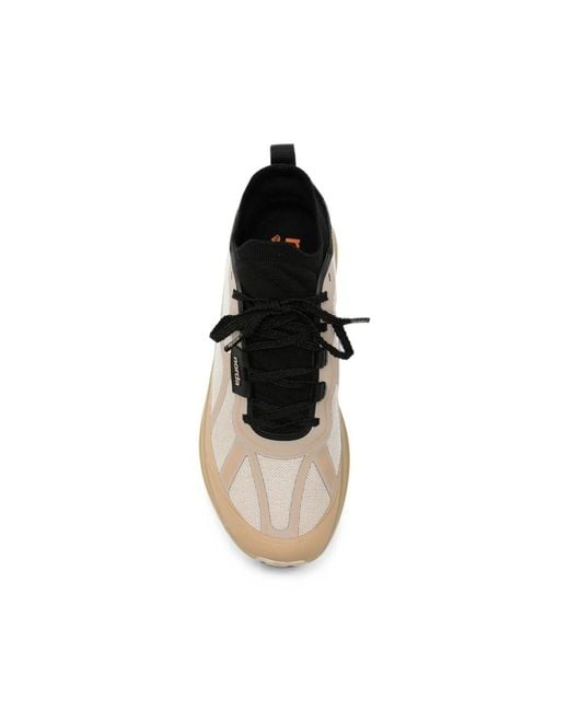 Norda Natural Panelled Lace-Up Sneakers for men