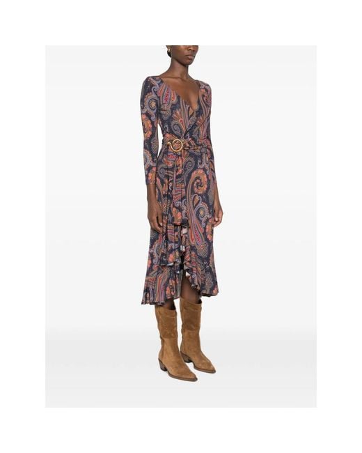 Etro Brown Dresses