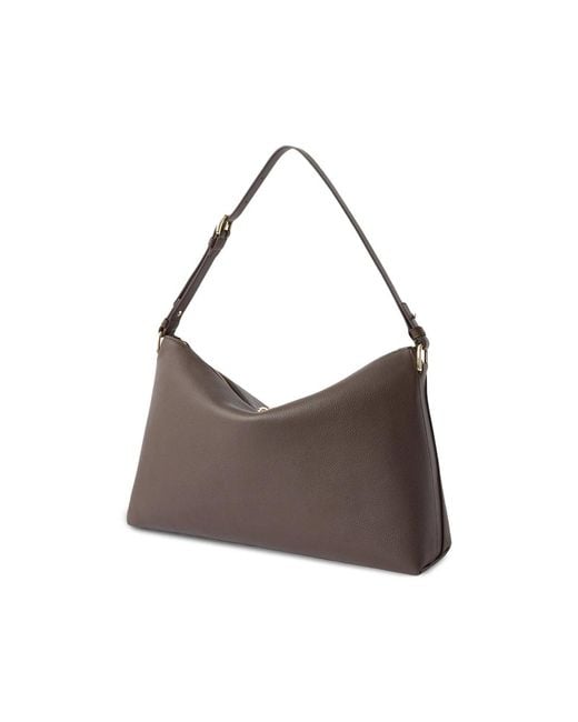 Furla Brown Debby Shoulder Bag L