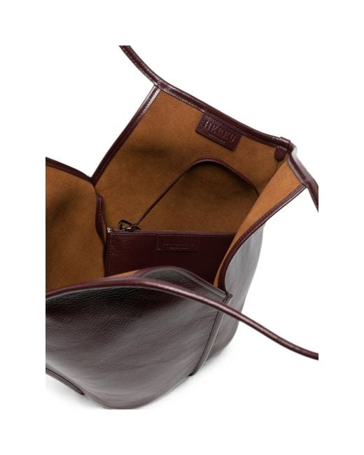 Hereu Brown Calella Leather Tote Bag