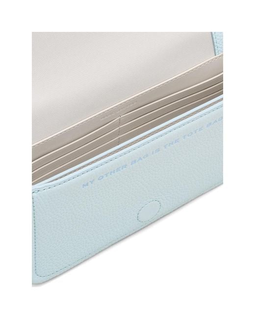 Marc Jacobs Blue The Leather Mini Bag