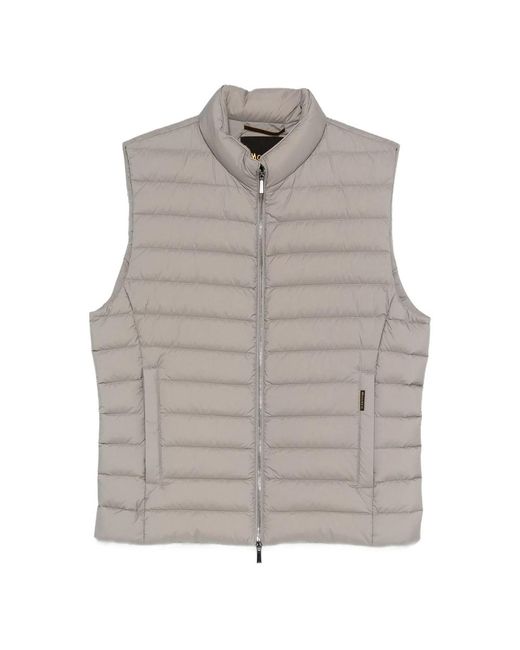 Moorer Gray Calaf-S3 Gilet for men