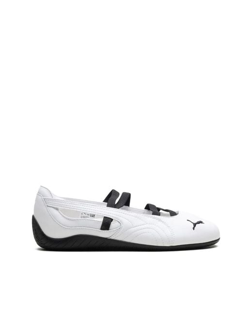 PUMA White Speedcat Ballet Leather Wmns