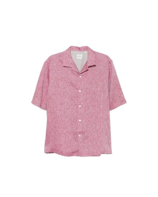 Brunello Cucinelli Pink Shirts for men