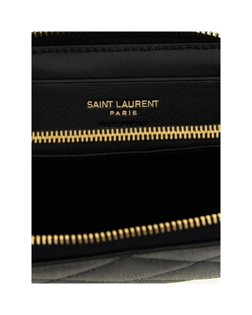 Saint Laurent Black Wallets & Purses