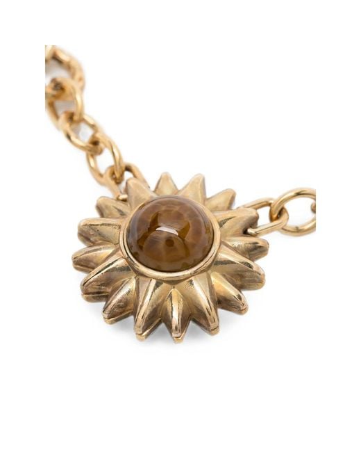 Raquel Diniz Metallic Sun Necklace