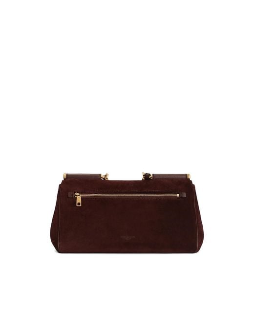 Dolce & Gabbana Brown Medium My Sicily Handbag