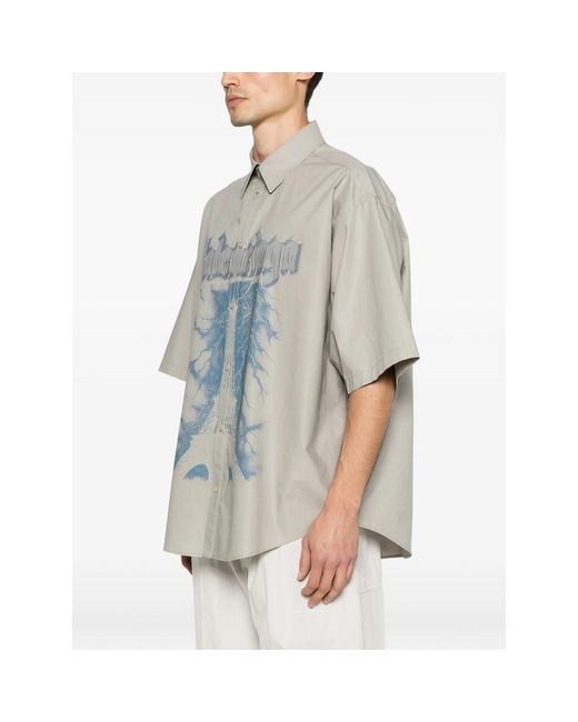Balenciaga Gray Shirts for men