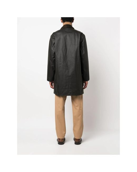 Barbour Black Polyester Jackets for men