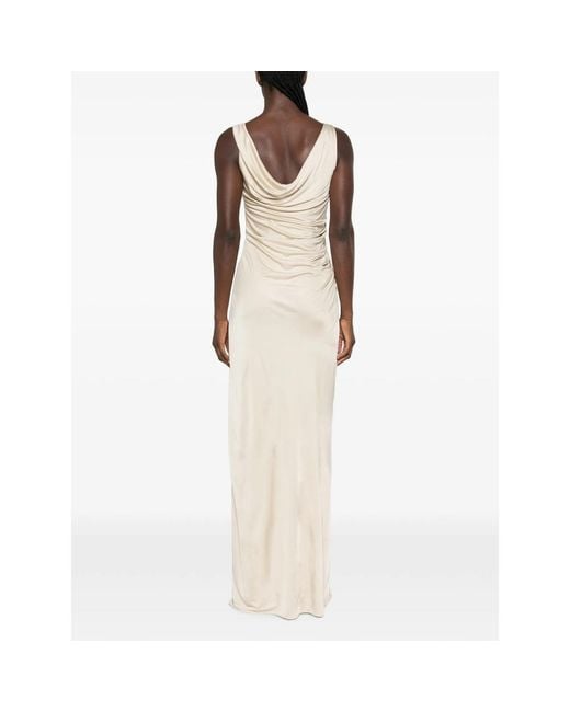 Versace White Dresses