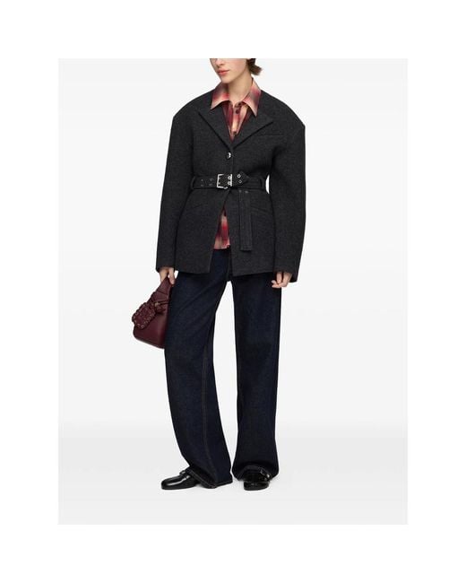 Ganni Black Jackets