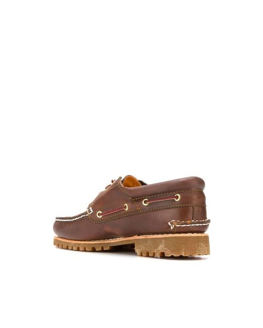 Timberland Brown Loafers Leather for men