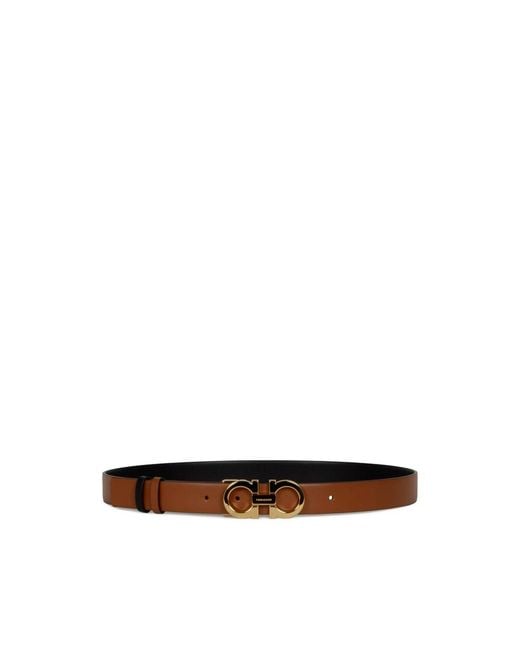 Ferragamo Brown Neutrals Belts