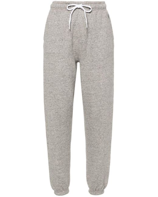Polo Ralph Lauren Gray Tapered Jersey Track Pants