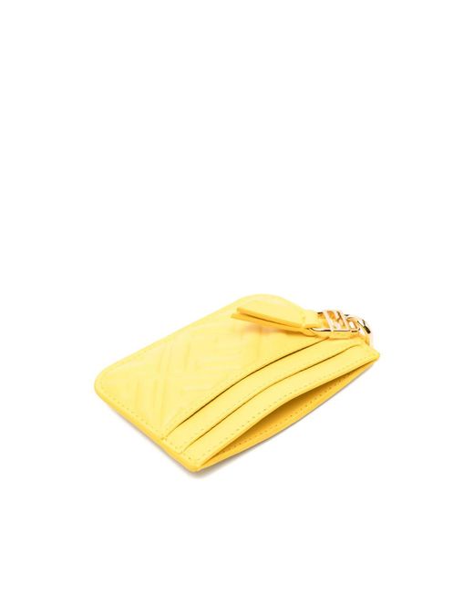 Fendi Yellow Wallets & Purses