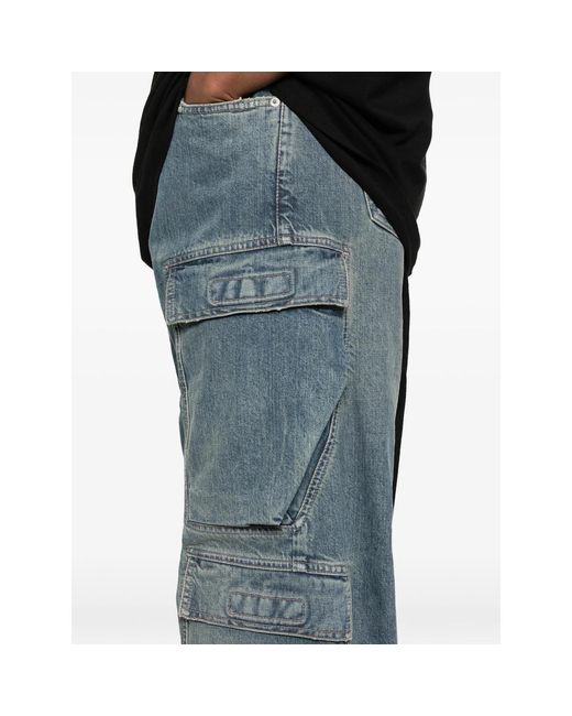 Rick Owens Blue Denim for men
