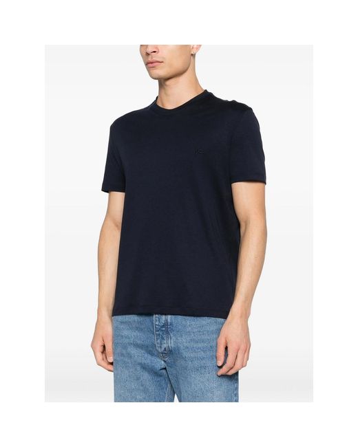 Isaia Black T Shirts for men