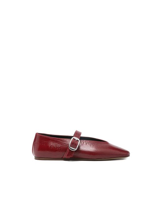 Le Monde Beryl Red Stella Ballet Flats