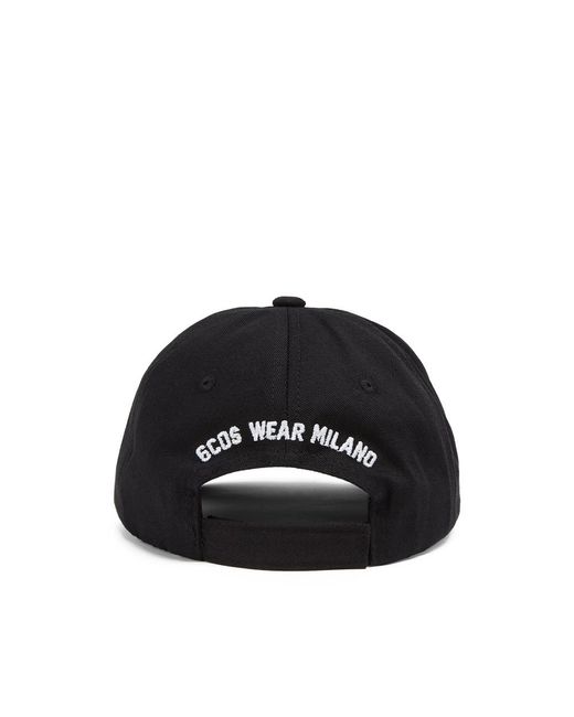 Gcds Black Logo Baseball Cap for men