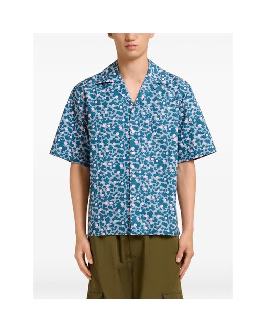 Marni Blue Shirts for men