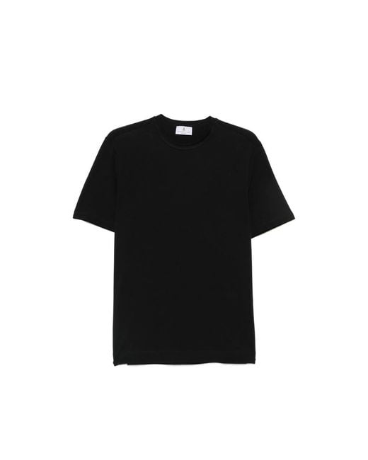 Magazzino Ricambi Black Ossigeno Crew-Neck Short-Sleeve T-Shirt for men