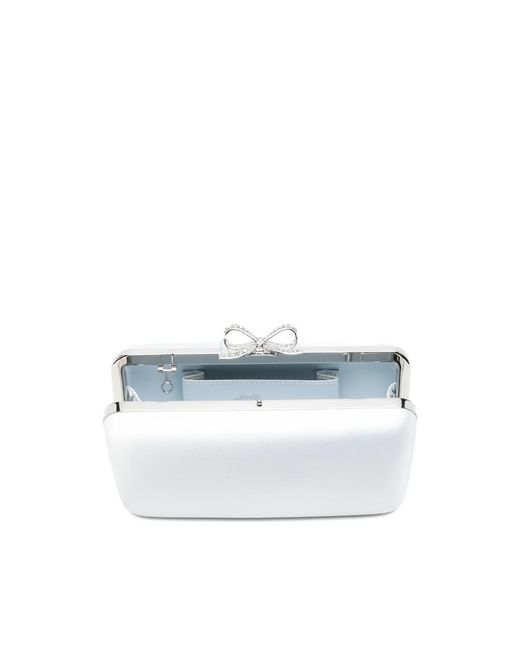 Self-Portrait White Clutch Bags