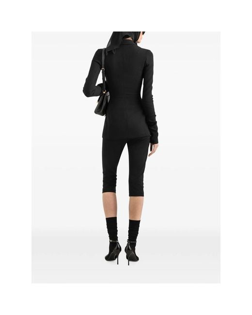 Dolce & Gabbana Black Double-Breasted Jacket