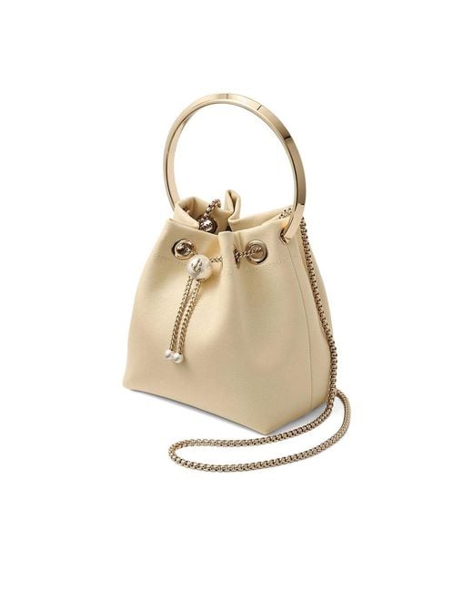 Jimmy Choo Natural Neutrals Bucket Bags