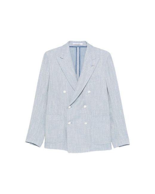 Tagliatore Blue Jacket for men