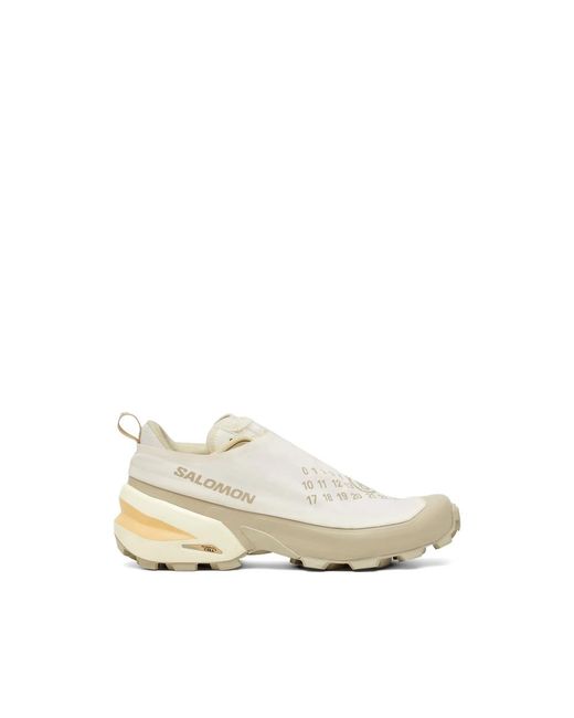 MM6 MAISON MARGIELA X SALOMON White Logo-Print Slip-On Sneakers for men