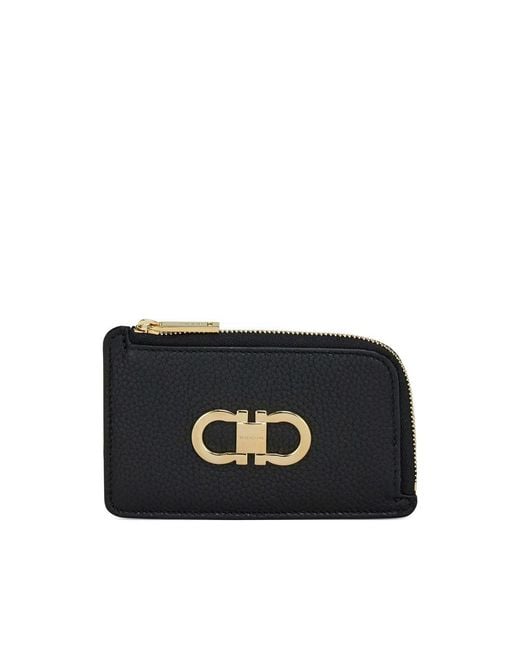 Ferragamo Black Wallets & Purses