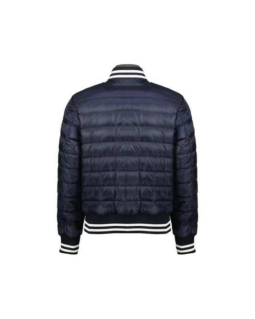 Moncler Blue Outerwears for men