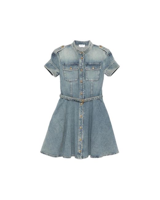 McQueen Blue Dresses