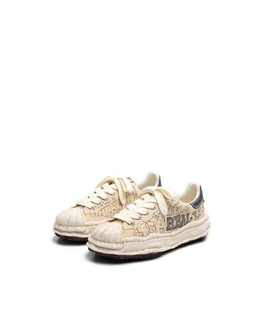 Maison Mihara Yasuhiro Natural Neutrals Trainers for men