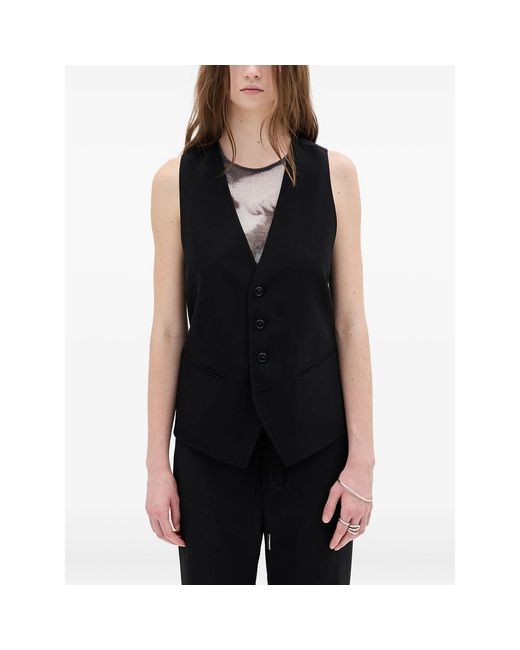 Ann Demeulemeester Black Jackets