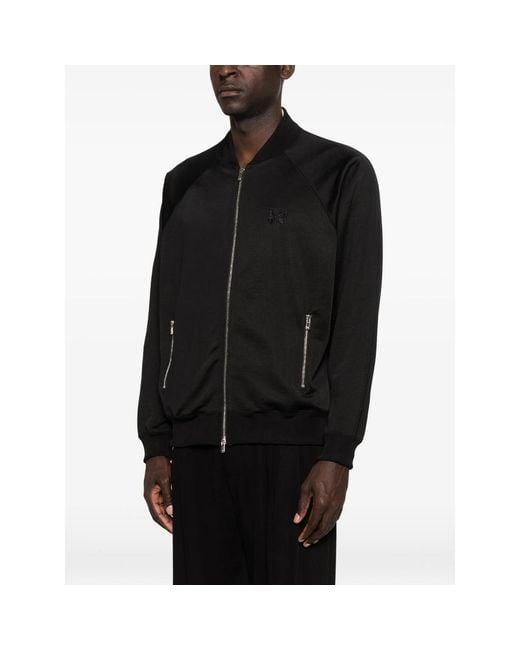 Needles Black Logo-Embroidered Sweatshirt for men
