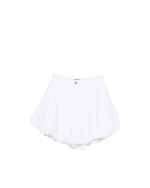 Thelatest White Dafne Poplin Shorts