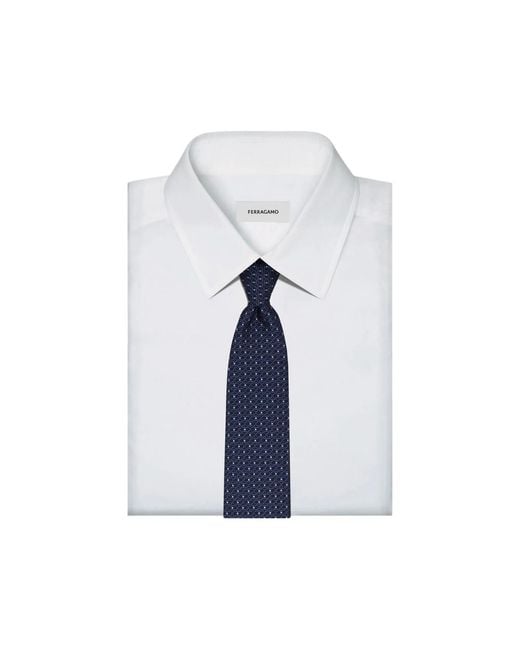Ferragamo Blue Ties & Bow Ties for men