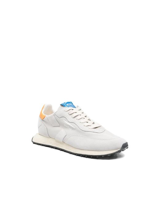 GHOUD VENICE White Rush Panelled Sneakers for men