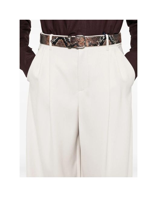 Max Mara White Trousers