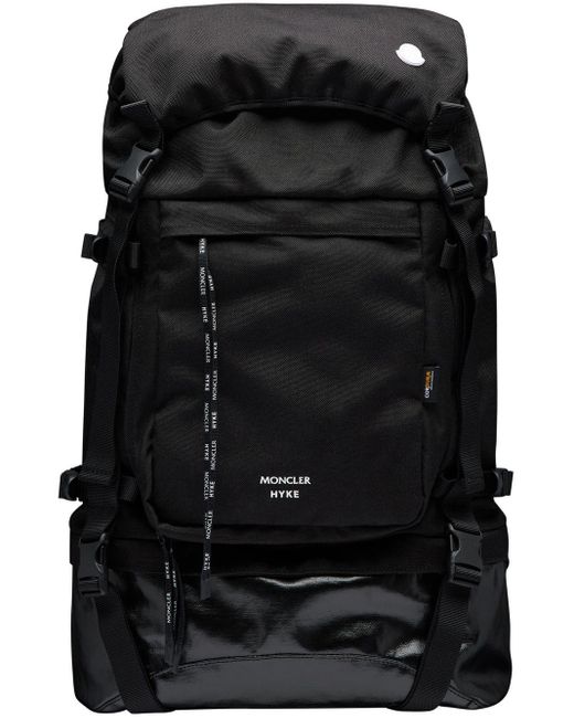Moncler Genius Black 4 Moncler Hyke Small Backpack for men
