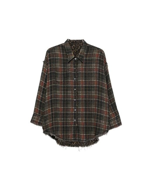 R13 Gray Shirts for men