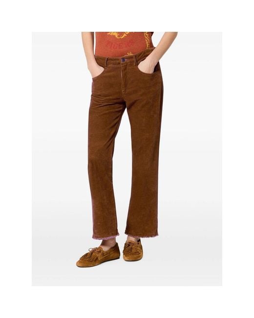 Isabel Marant Brown Ruthie Trousers